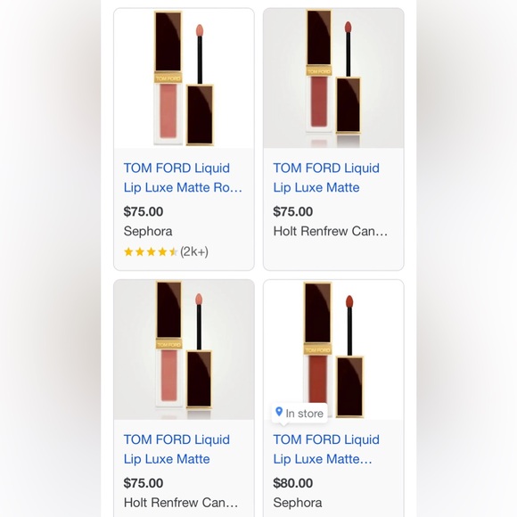 Tom Ford Liquid Lip Luxe Matte 6ml - Picture 2 of 4